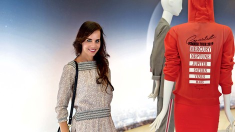 Lorella Flego v Milanu preverjala modne trende