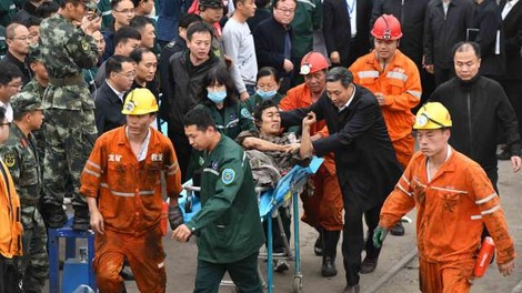 Na vzhodu Kitajske je zasulo več rudarjev, dva mrtva, 20 pogrešanih