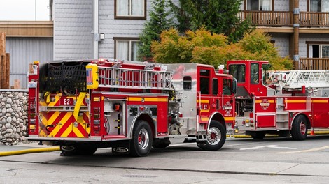 Družinski pes v požaru na Ravnah na Koroškem žrtvoval življenje za 13-letnika