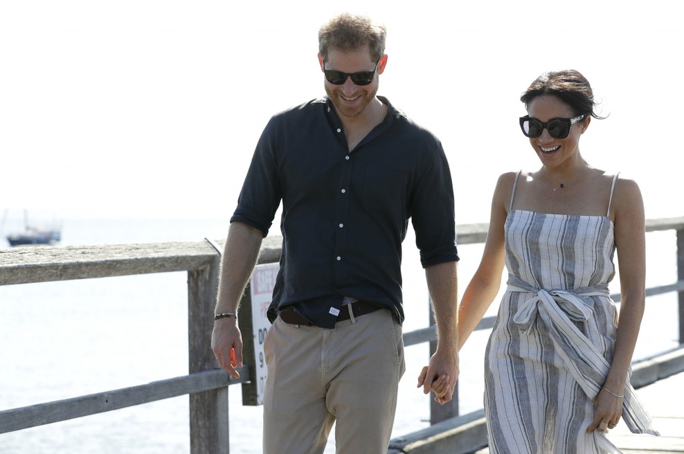Vojvodinja Meghan in princ Harry ter prigode na turneji (foto: Profimedia)
