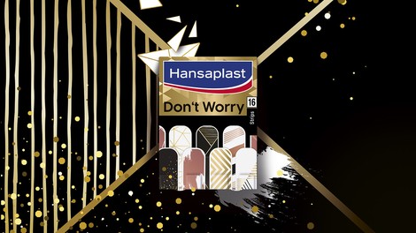 Omejena serija barvitih Hansaplast obližev: Don’t worry, be happy