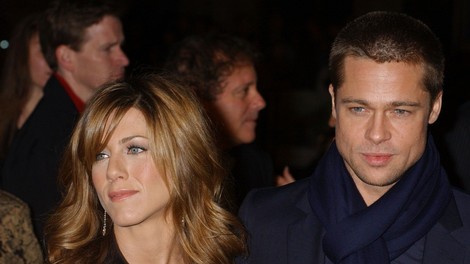 Brad Pitt in Jennifer Aniston sta se v zadnjem trenutku izognila drug drugemu