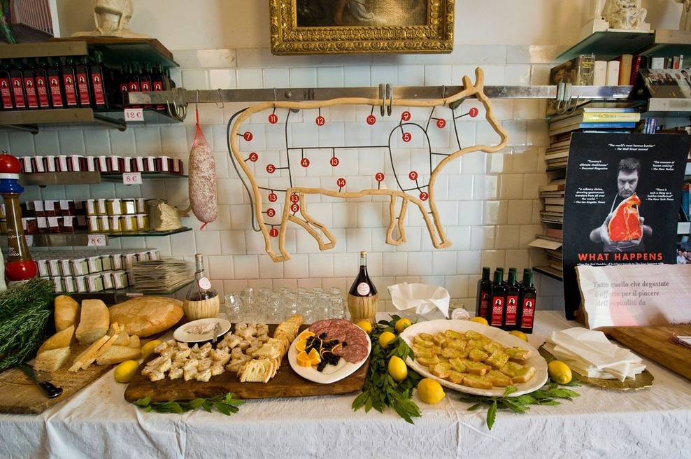 Gastronomski zvezdnik Dario Cecchini v restavraciji diVino (foto: profimedia)