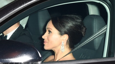 Meghan Markle in Kate Middleton s princema na skrivni večerji