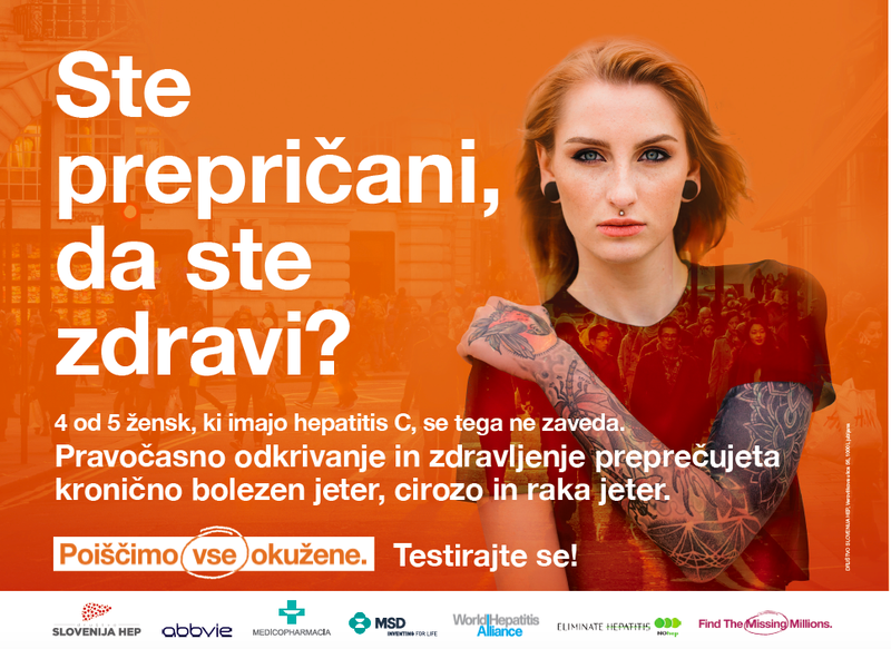 Slovenija brez tihega ubijalca, hepatitisa C! (foto: HEP Press)