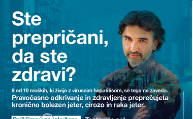 Slovenija brez tihega ubijalca, hepatitisa C!