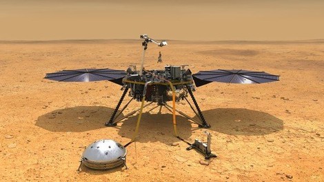 Ameriško plovilo Insight uspešno pristalo na Marsu