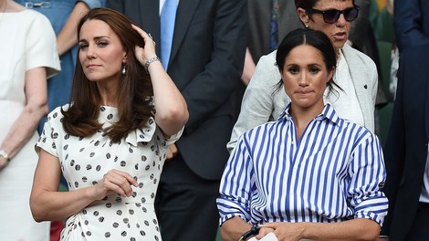 Kate Middleton in Meghan Markle se komaj še prenašata