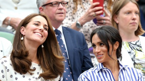 Kate Middleton utišala govorice o tem, da se z Meghan Markle ne moreta videti