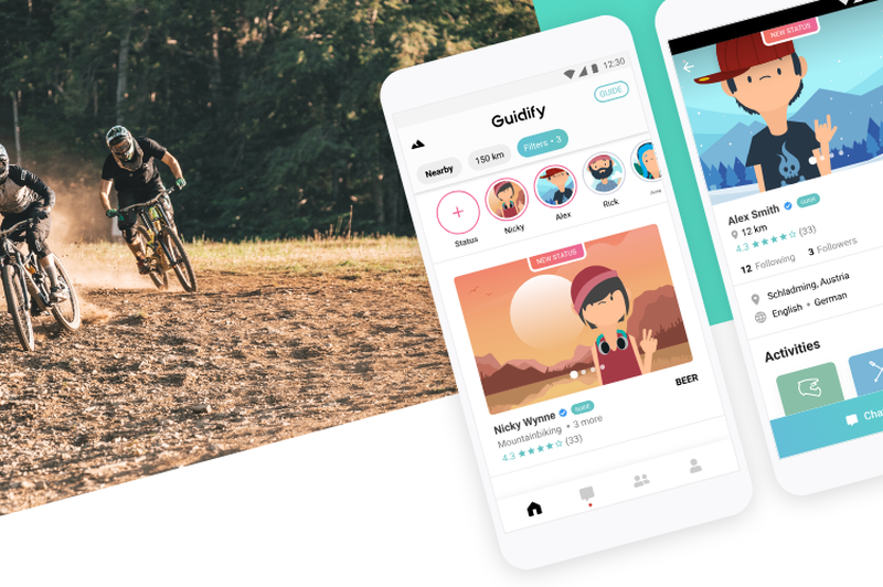 Predstavljamo Guidify - Ride & Guide aplikacijo! (foto: Guidify Press)