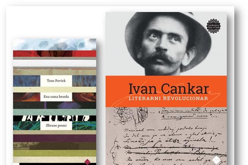 Pri Cankarjevi založbi monumentalni deli o Ivanu Cankarju in Tonetu Pavčku (foto: Cankarjeva založba)