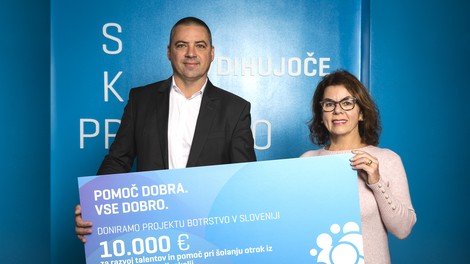 Telekom Slovenije bo 10 otrokom iz projekta Botrstvo pomagal pri uresničitvi talentov