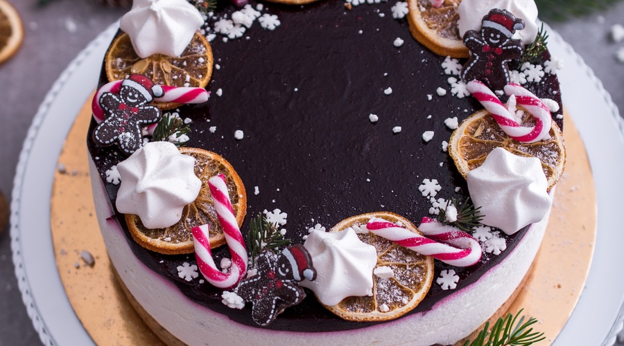 Božični recept za torto Prava zimska pravljica! (foto: Midva kuhava Press)