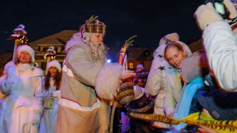 Dedek Mraz v Sloveniji letos praznuje 70 let