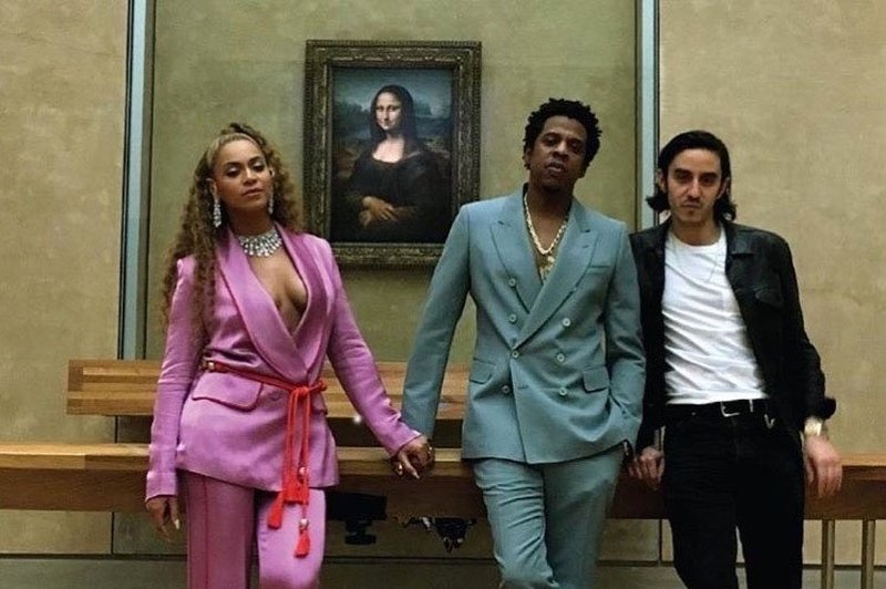 Beyonce in Jay Z pripomogla k rekordni obiskanosti Louvrea (foto: profimedia)