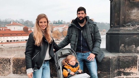 Slovenski košarkarski reprezentant Žiga Dimec bo spomladi vnovič postal očka