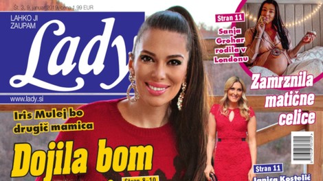 Iris Mulej bo drugič mamica: "Dojila bom dve leti."