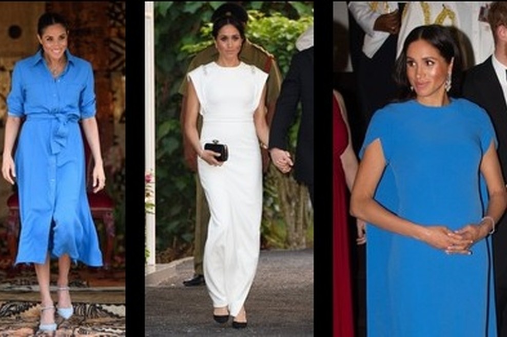 Nosečniški stil Megan Markle navdušuje modne kritike (foto: Profimedia)