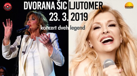 Koncert dveh legend ob materinskem dnevu: Helena Blagne & Tereza Kesovija