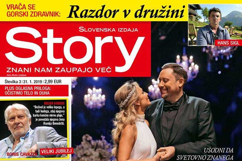 Senka in Uroš Umek: Razkošna poroka v Operi (foto: Story)