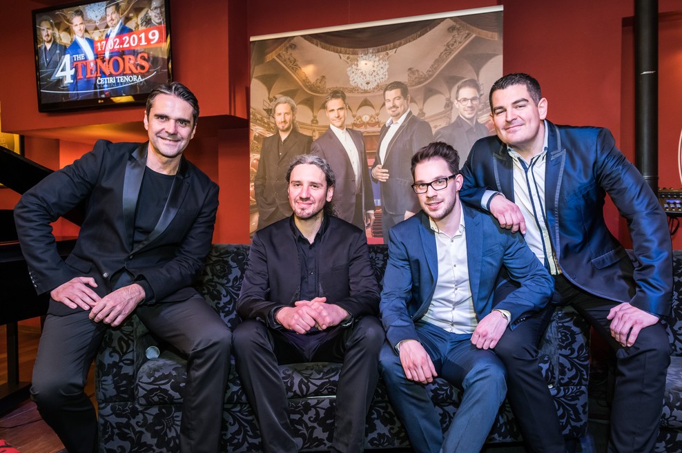 Hrvaška glasbena senzacija 4Tenors 17. februarja pripravlja veliki koncert v Cankarjevem domu. (foto: Simone Di Luca)