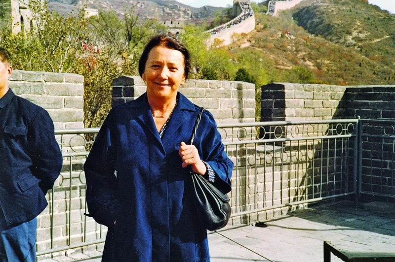 Pred vhodom na Kitajski zid. (foto: OA)