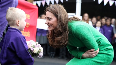 Zelena obleka Kate Middleton o kateri zdaj vsi govorijo