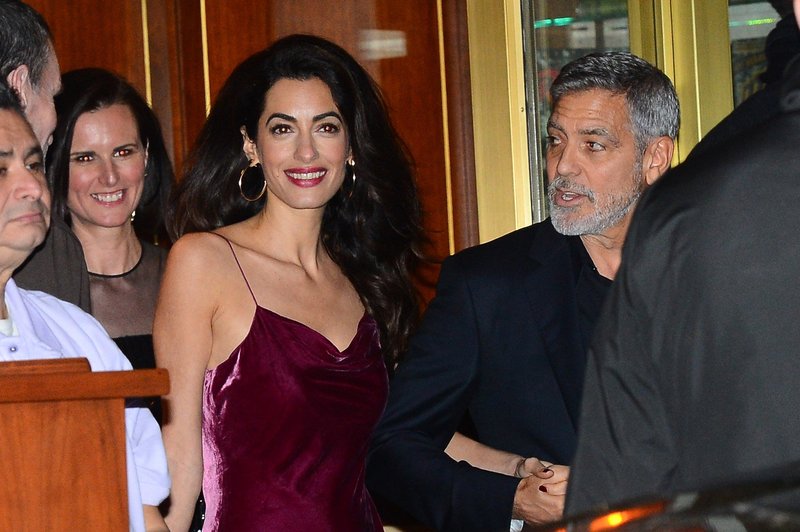 Amal in George Clooney prvič po govoricah o ločitvi skupaj v javnosti (foto: Profimedia)