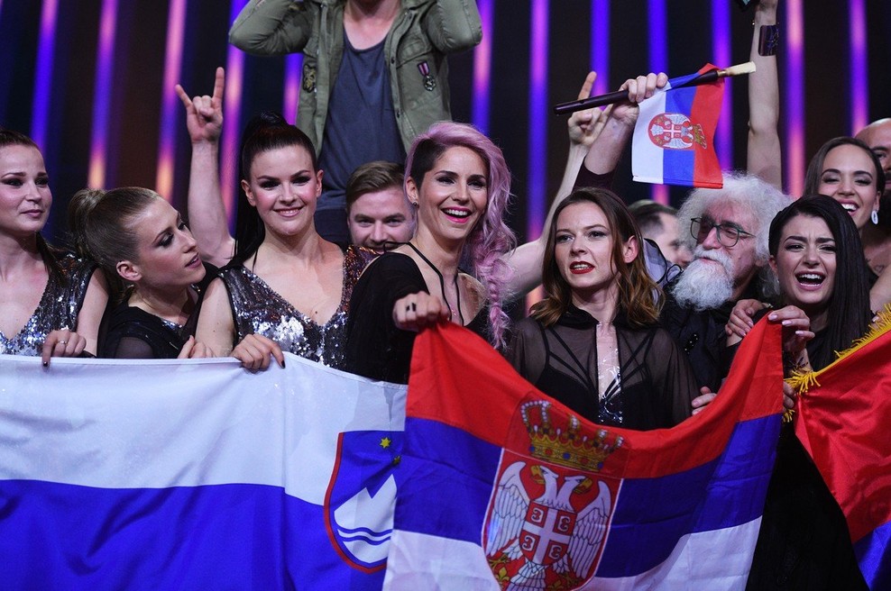 Občinstvo je odločilo, da bosta v Tel Avivu nastopila Zala Kralj in Gašper Šantl (foto: profimedia)