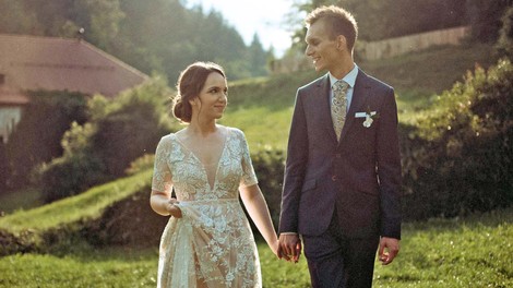 Luka Mirjan Simšič in Benjamin Kračun: Naj poročni dan ostane v najlepšem spominu!