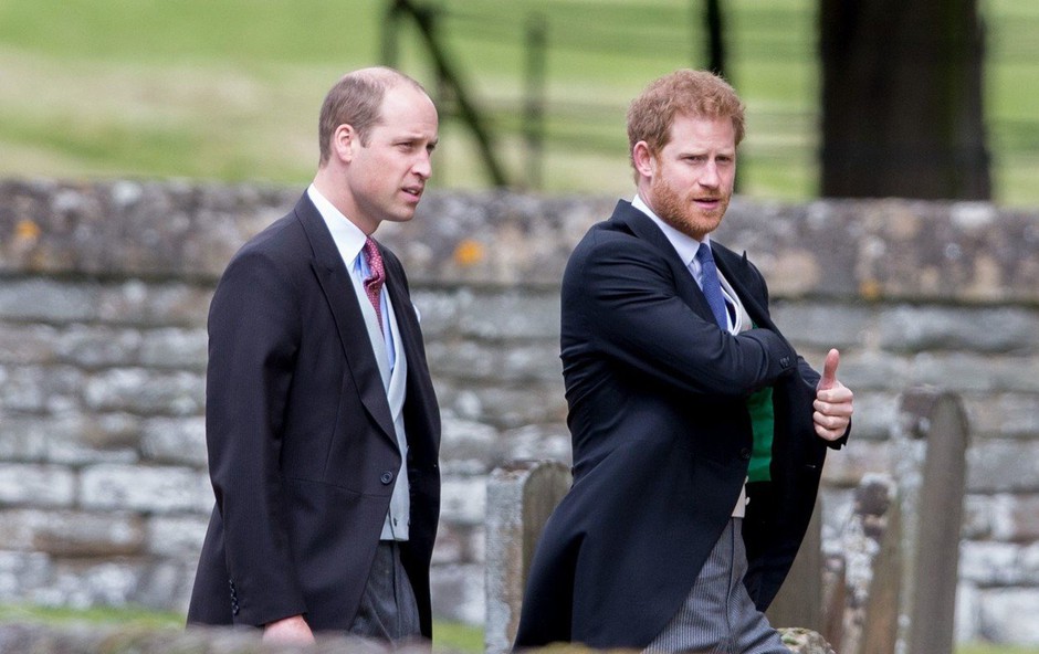 Princa William in Harry se tudi uradno razhajata! (foto: Profimedia)
