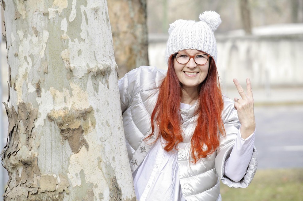 Tanja Tanči Berger: "Tudi po petdesetem lahko živimo svoje sanje" (foto: ALEKSANDRA SAšA PRELESNIK)