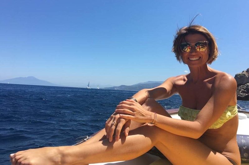 Plesalka Nina Gerič se je zaljubila v otok Capri. (foto: OSEBNI ARHIV)