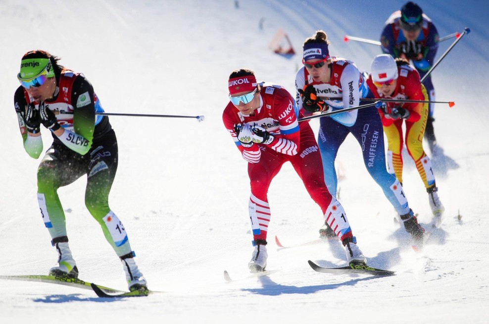 Katja Višnar in Anamarija Lampič srebrni na SP v Seefeldu (foto: profimedia)