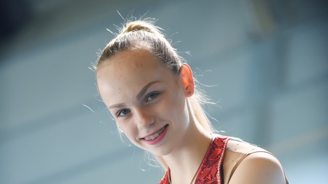 Finalistka Mladi upi 2018: Ritmična gimnastičarka Aleksandra Podgoršek