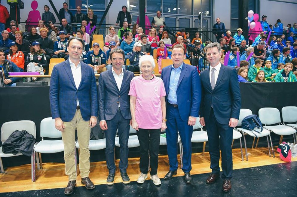 Zmage na rokometni tekmi so se najbolj razveselili bolnice z rakom in njihovi svojci (foto: Europa Donna Press)