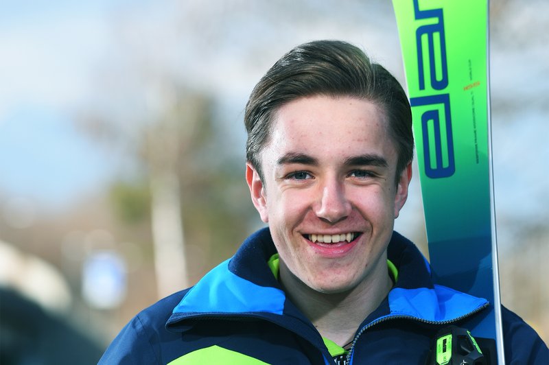 Finalist Mladi upi 2018: Para-alpski smučar Jernej Slivnik (foto: Mateja Jordovič Potočnik)