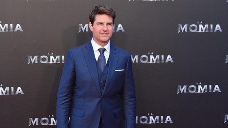 Tom Cruise zaradi koronavirusa "obtičal" v hotelu v Benetkah