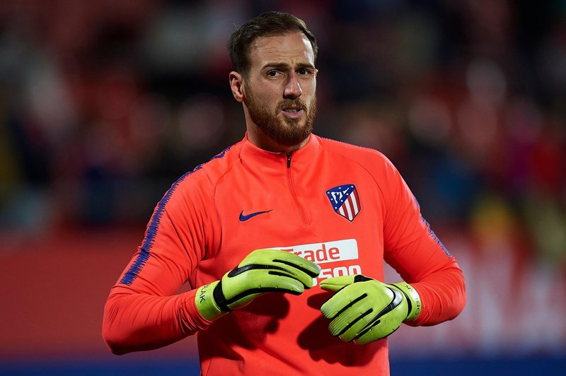Jan Oblak of Atletico de Madrid during the match between Girona FC vs Atletico de Madrid of Copa del Rey, 1/8, 2018-2019 season. Montilivi Stadium. Girona, Spain - 09 JAN 2019., Image: 406136689, License: Rights-managed, Restrictions: *** World Rights Except Japan, Spain, and The Netherlands ***, Model Release: no, Credit line: Profimedia, SIPA USA (foto: PROFIMEDIA PROFIMEDIA, SIPA USA)