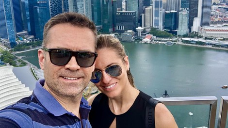 Miša Margan Kocbek je z možem odpotovala v Malezijo