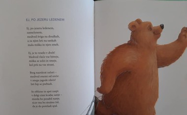 Pesniška zbirka Miroslava Košute, v kateri imajo glavno vlogo medvedi in miške!