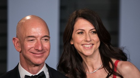 MacKenzie Bezos po ločitvi postala tretja najbogatejša Zemljanka