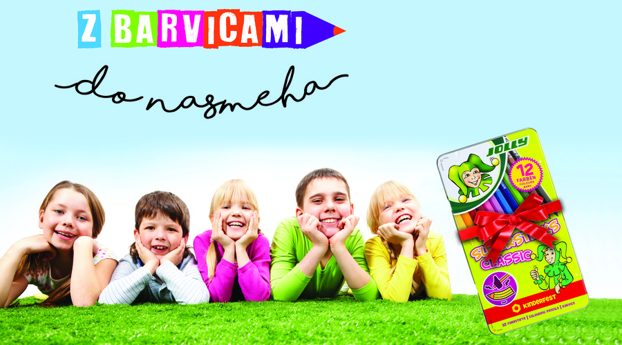 Dobrodelni projekt Jolly in papirnice Office&More: Z barvicami do nasmeha (foto: Jolly Press)