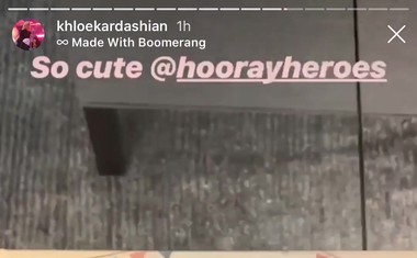 Khloé Kardashian na Instagramu delila navdušenje nad personalizirano knjigico za True