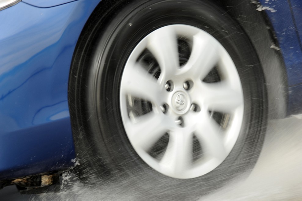 Ko pnevmatika zaplava (foto: Goodyear)