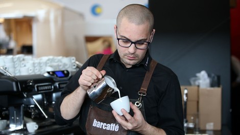 Barcaffè Barista Cup – prvo regionalno tekmovanje v latte artu