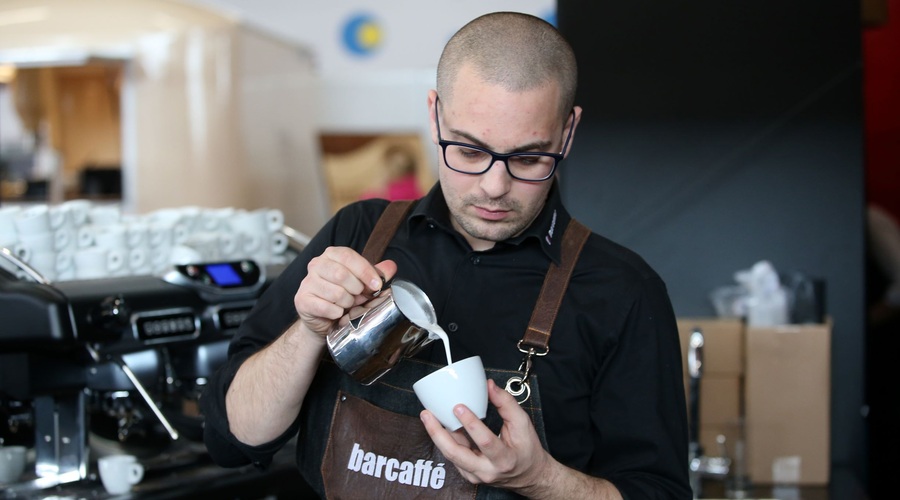 Barcaffè Barista Cup – prvo regionalno tekmovanje v latte artu (foto: Barcaffe Press)