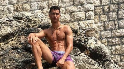 Cristiano Ronaldo na počitnicah v Dubrovniku