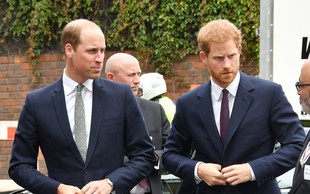 Princ William in princ Harry imata vse bolj hladne odnose