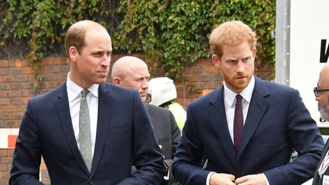 Princ William in princ Harry imata vse bolj hladne odnose